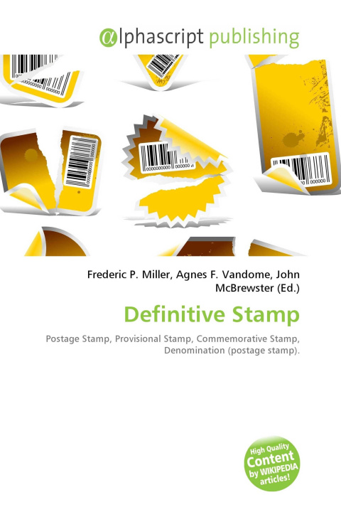 Knjiga Definitive Stamp Agnes F. Vandome
