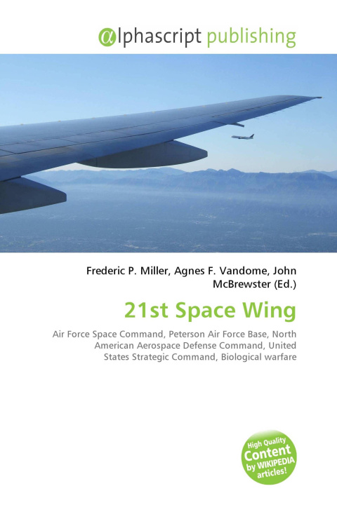 Knjiga 21st Space Wing Agnes F. Vandome