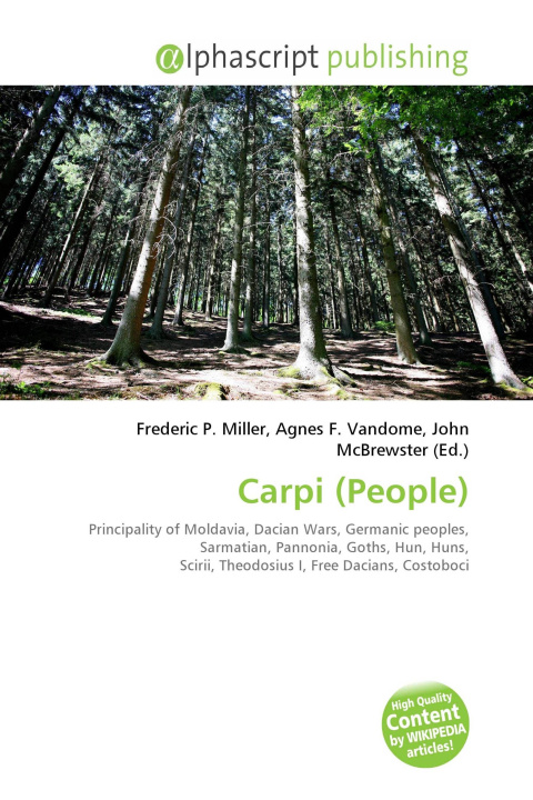 Kniha Carpi (People) Agnes F. Vandome