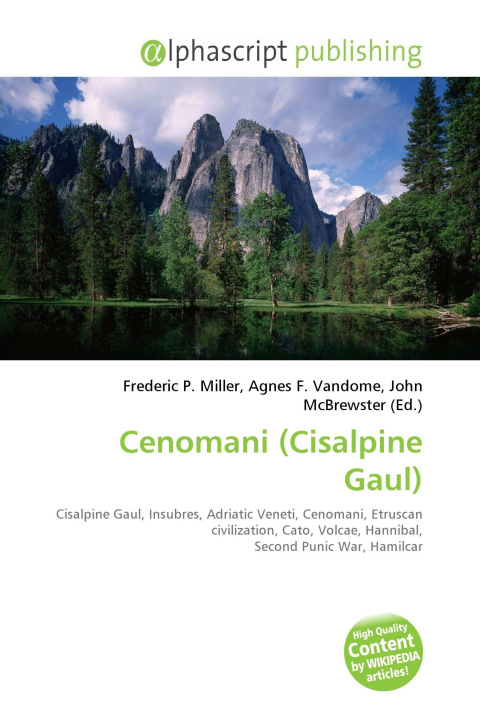 Книга Cenomani (Cisalpine Gaul) Agnes F. Vandome