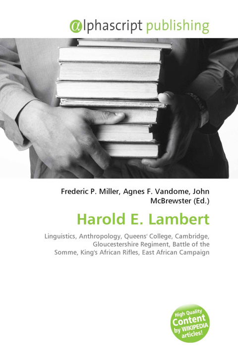 Kniha Harold E. Lambert Agnes F. Vandome
