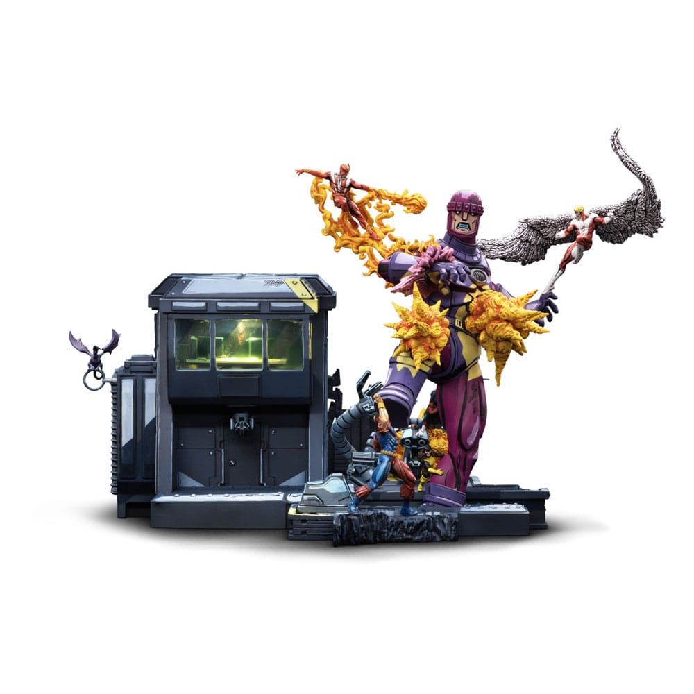 Jogo/brinquedo Marvel Demi Art Scale Statue 1/20 X-Men Danger Room Diorama B (Comic Version) 43 cm 