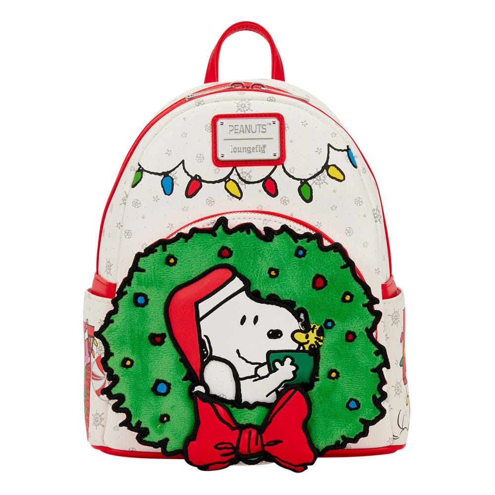 Papírszerek Peanuts by Loungefly Mini Backpack Holiday 