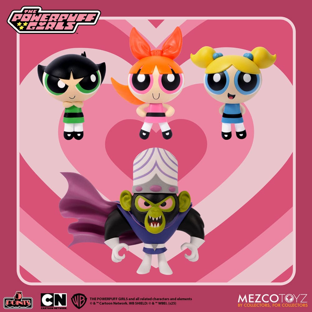 Hra/Hračka The Powerpuff Girls Christmas Vacation 5 Points Action Figures 10 cm Assortment (16) 