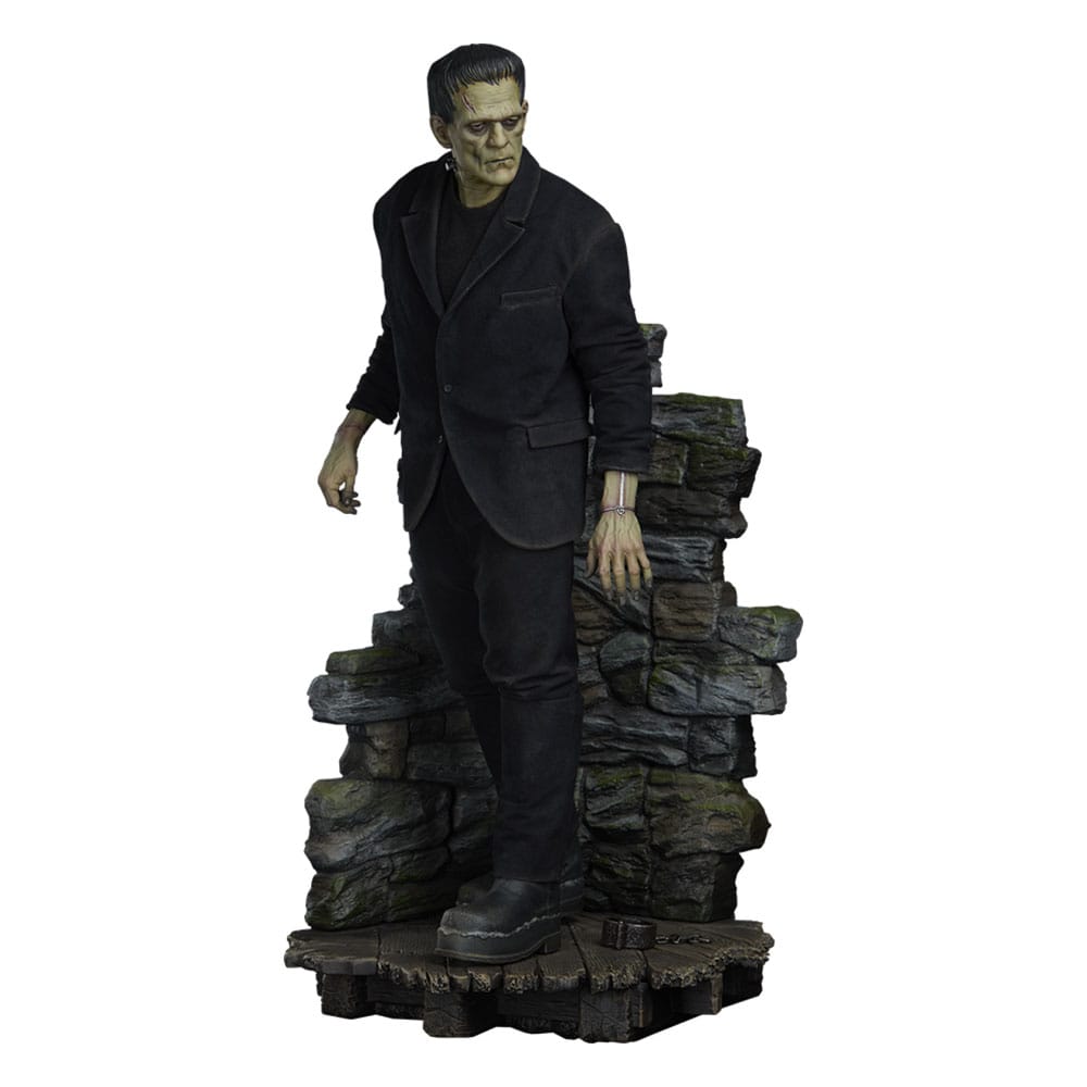 Spel/speelgoed Frankenstein Premium Format Mixed Media Statue Frankenstein (Fabric Costume) 57 cm 