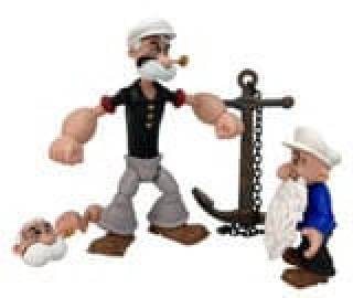 Hra/Hračka Popeye Action Figure Wave 02 Poopdeck Pappy 