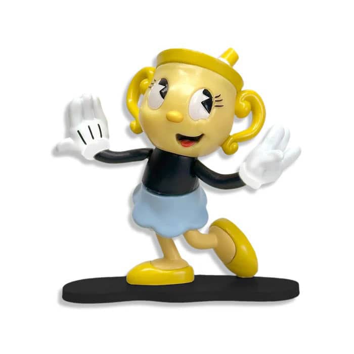 Spel/speelgoed Cuphead Mini Create a Figure Figure Ms. Chalice 