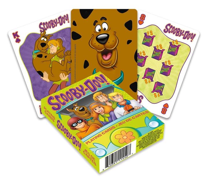 Drukwerk Scooby-Doo Playing Cards Cartoon 