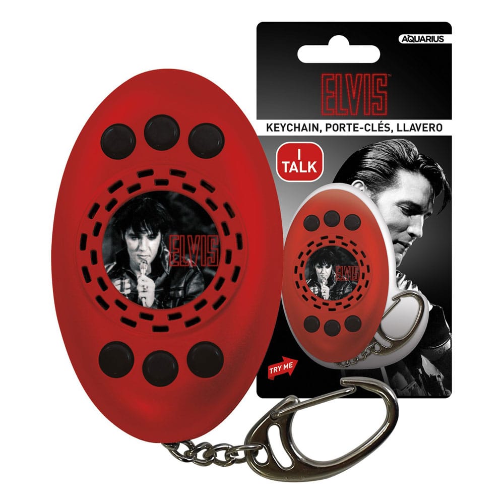 Pisarniški material Elvis: SQUAWKey Talking Keychain 