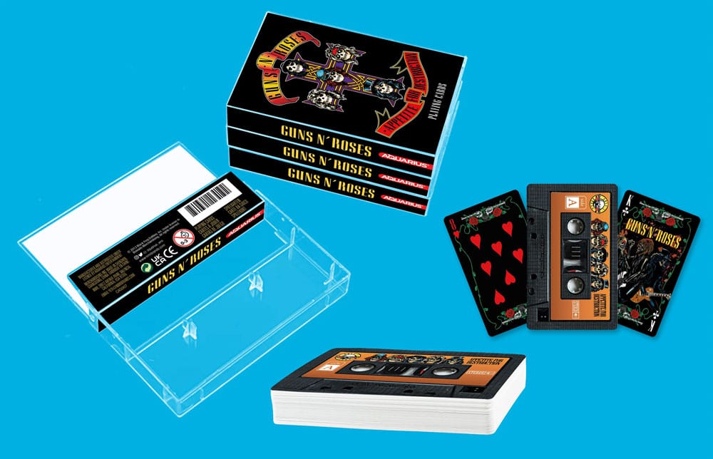 Drukwerk Guns N' Roses Playing Cards Cassette (PDQ) 