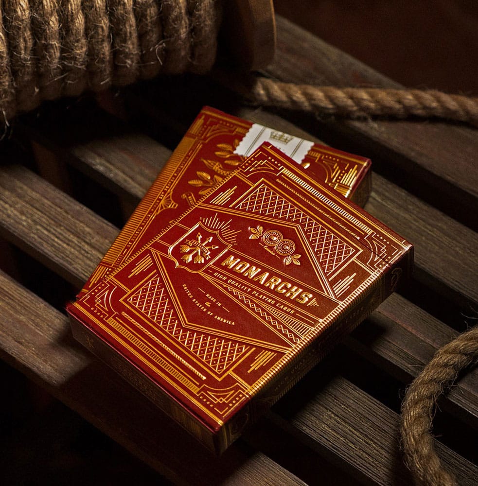 Materiale tipărite Monarchs Playing Cards Red 