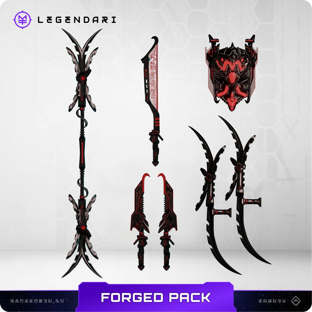 Hra/Hračka Legendari Accessory Pack Forged Weapons Pack 