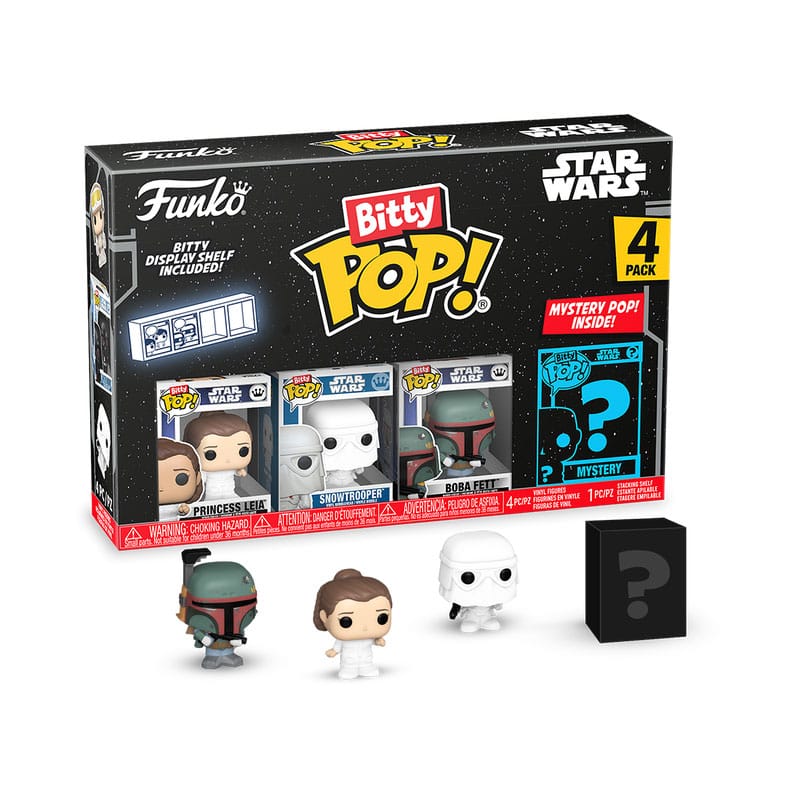 Hra/Hračka Star Wars Bitty POP! Vinyl Figure 4-Pack Leia 2,5 cm 