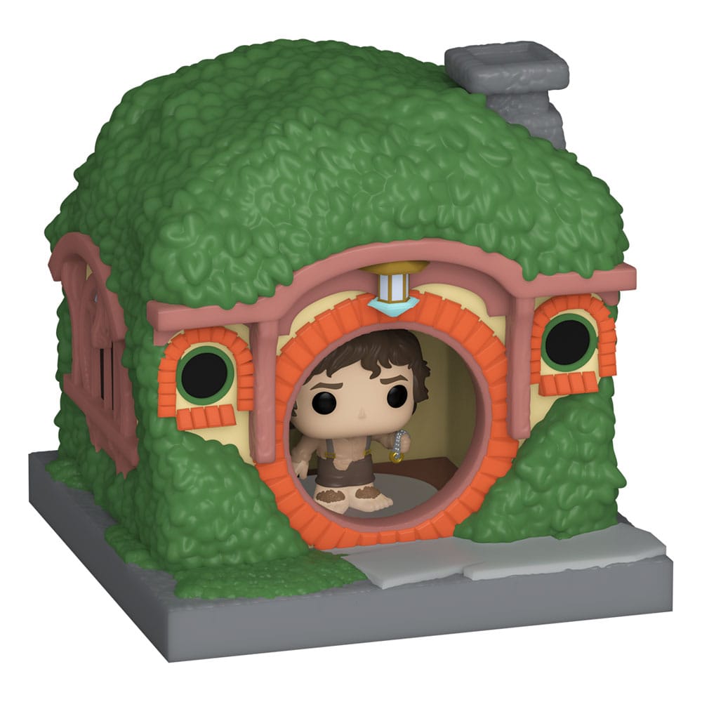 Spel/speelgoed Lord of the Rings Bitty POP! Town Vinyl Figure Frodo at Shire 