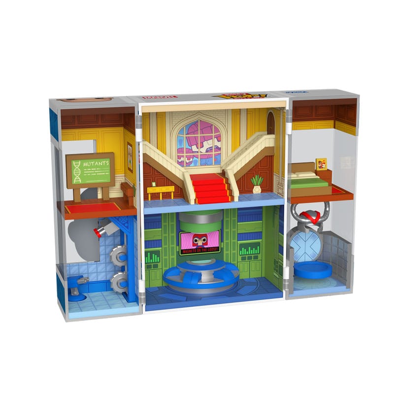 Spiel/Spielzeug X-Men Bitty POP! Boxes Vinyl Figure Xavier's School 