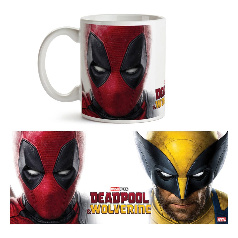 Papírenské zboží Marvel Mug Deadpool & Wolverine Come together 