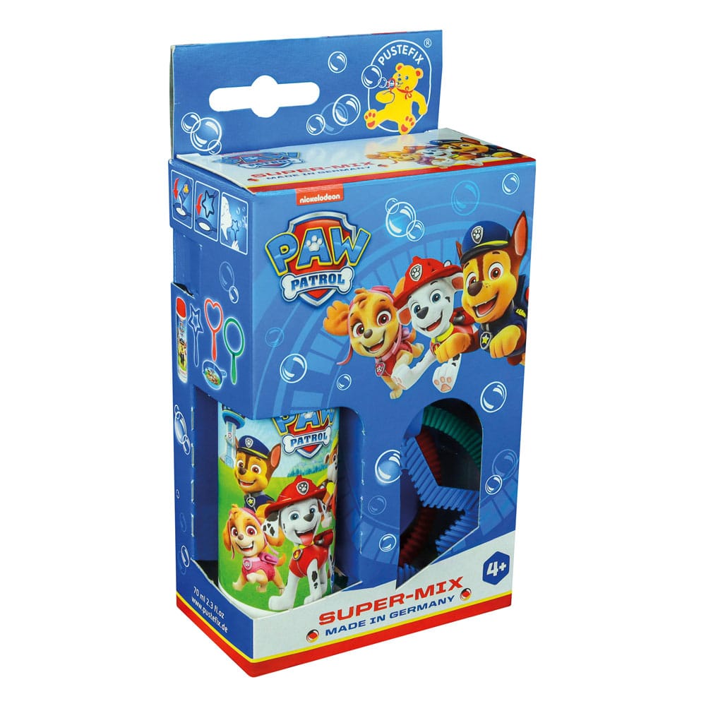 Schrijfwaren Paw Patrol Pustefix Soap Bubble Bottle Super-Mix Assortment (15) 