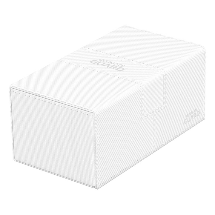 Schrijfwaren Ultimate Guard Twin Flip'n'Tray 200+ Xenoskin - White 