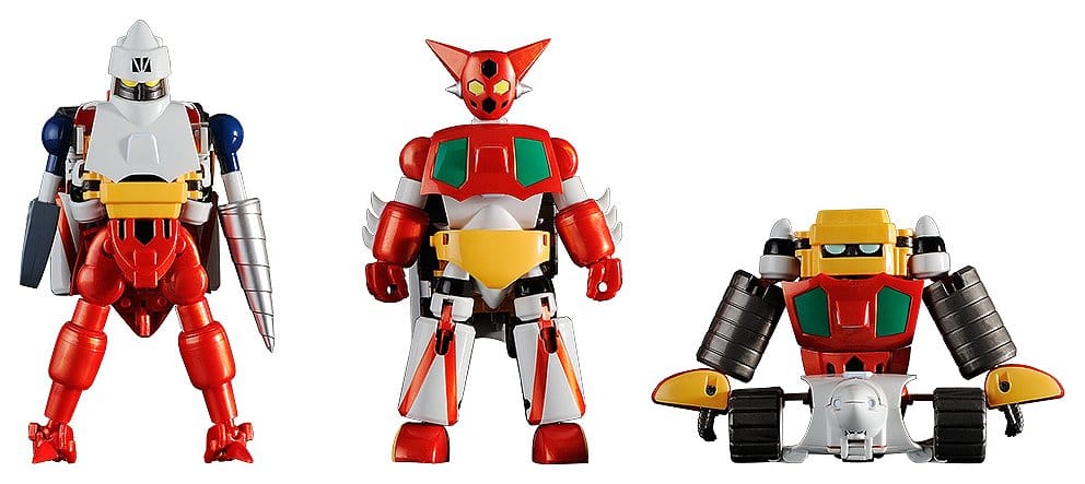 Hra/Hračka Getter Robo Action Figure 3-Pack Dynamic Change Getter Robo 12 cm 