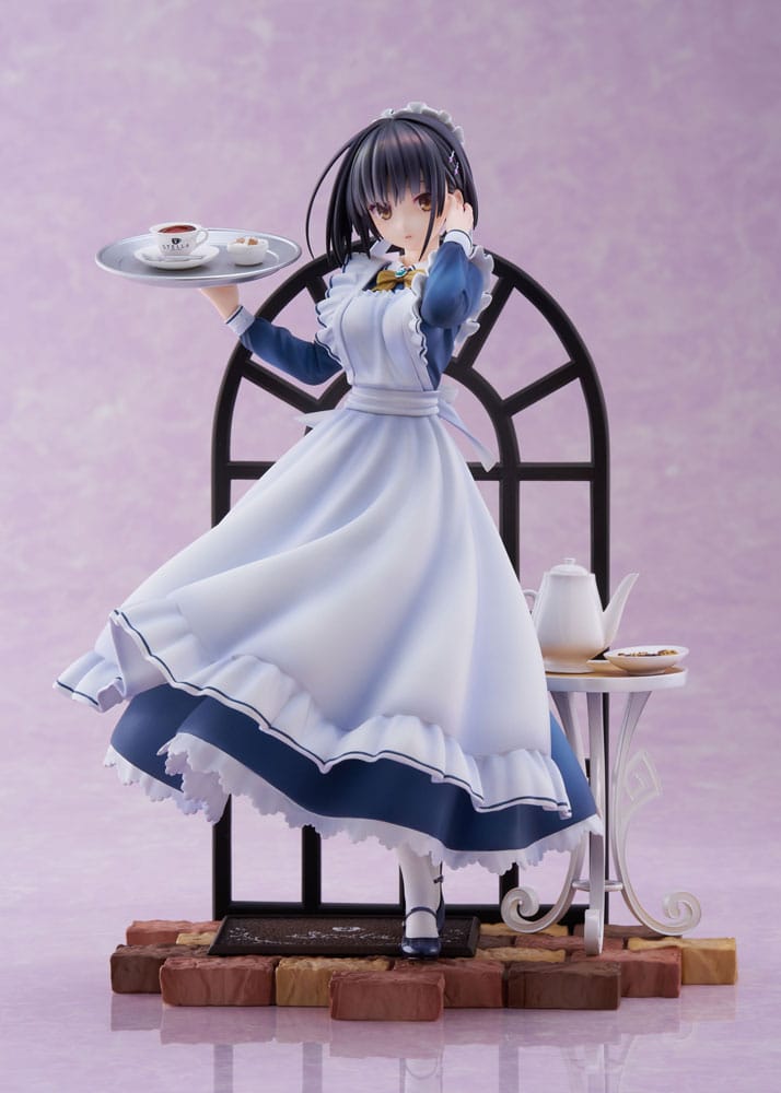 Hra/Hračka Cafe Stella and the Reaper's Butterfly PVC Statue 1/7 Natsume Shiki Ami Ami Limited Edition 24 cm 