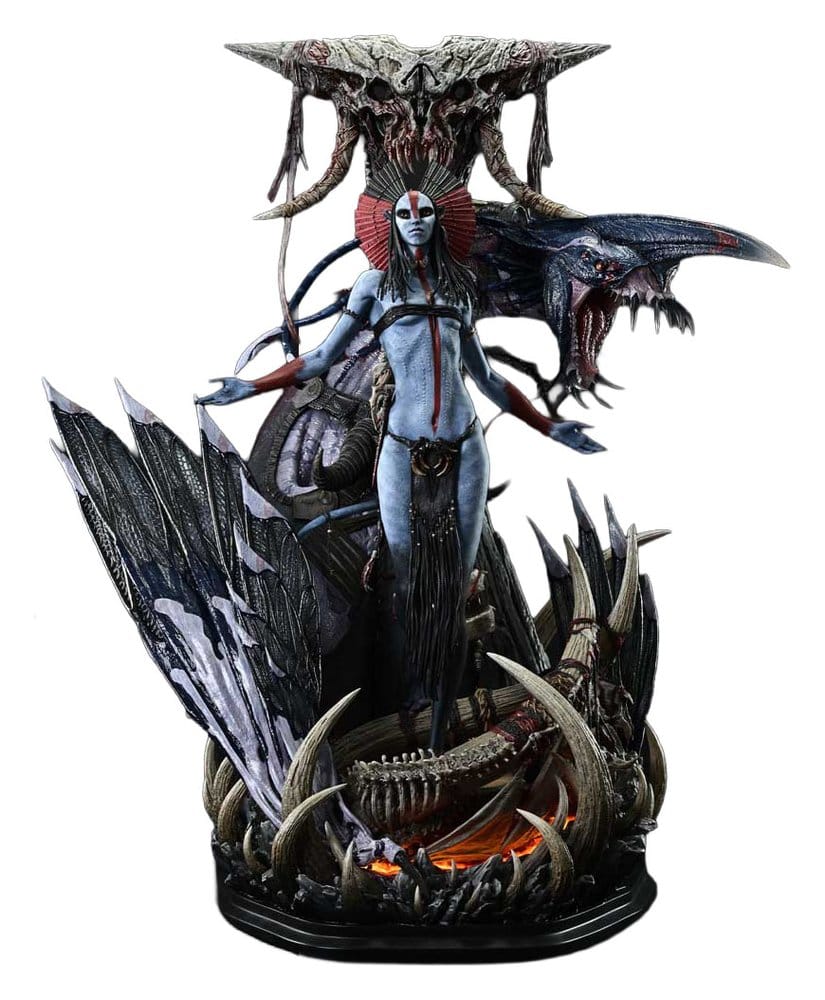 Hra/Hračka Avatar: Fire and Ash (Film) Real Elite Masterline Series Statue 1/4 Varang & Nightwraith Avatar Legacy Collection 96 cm 