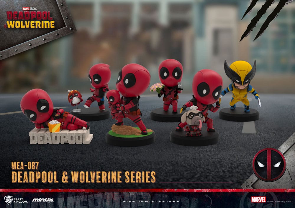 Hra/Hračka Deadpool 3 Deadpool & Wolverine Series Mini Egg Attack Figures 8 cm 