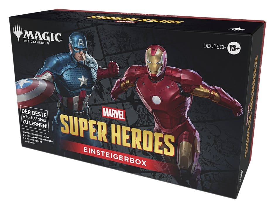 Tiskani izdelki Magic the Gathering Marvel Super Heroes Beginner Box Case (3) german 