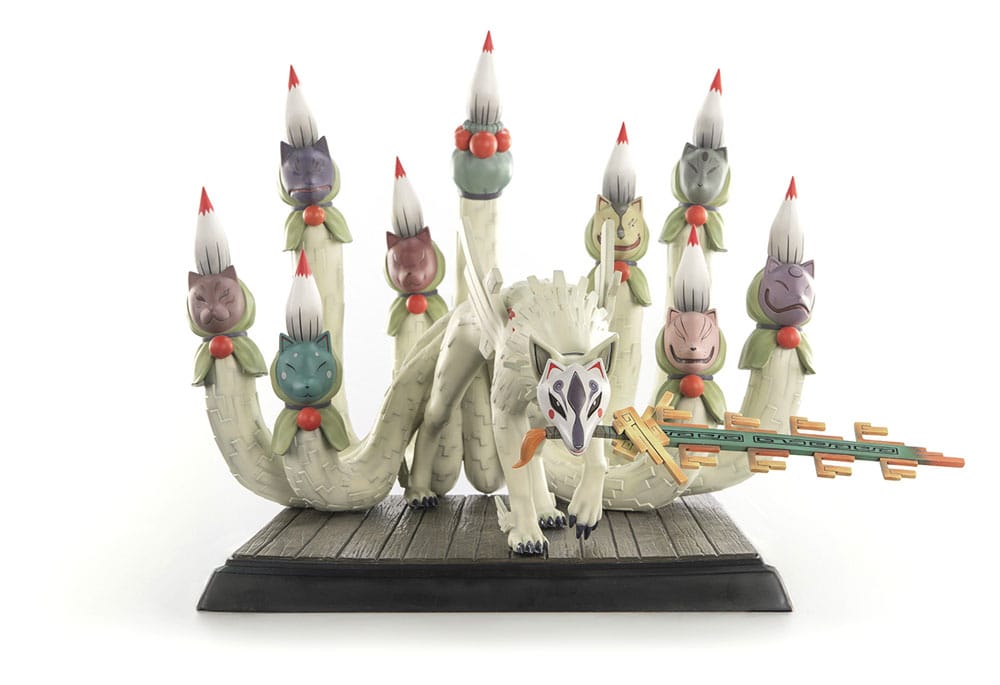 Hra/Hračka Okami Statue Ninetails 51 cm 