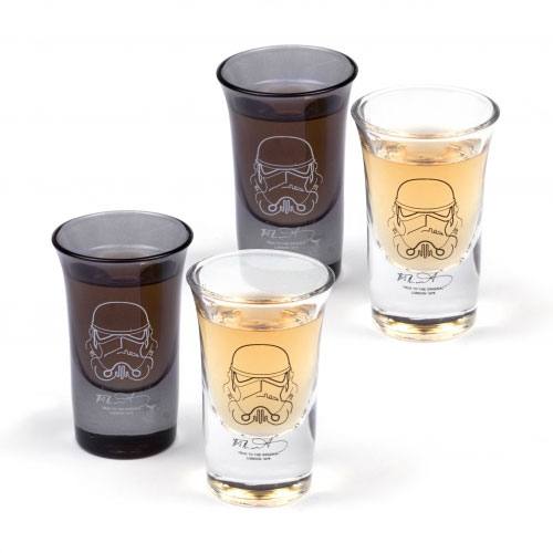 Hra/Hračka Original Stormtrooper Shotglass 4-Pack 