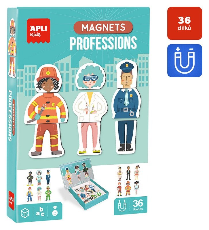 Igra/Igrača Edukační hra s magnety - Profese 