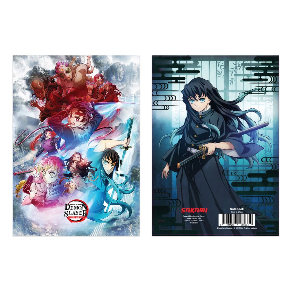 Artykuły papiernicze Demon Slayer: Kimetsu no Yaiba Notebook 