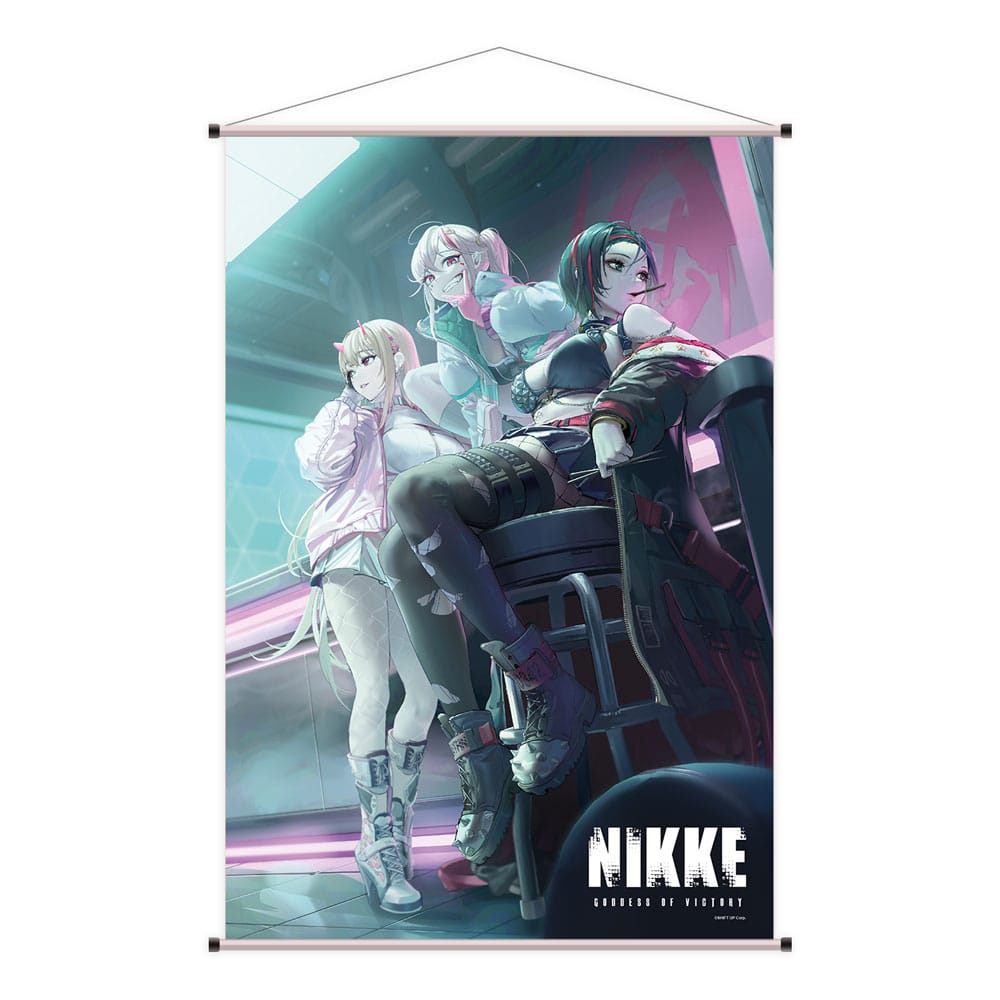 Drukwerk Goddess of Victory: Nikke Wallscroll Viper, Jackal & Crow 60 x 90 cm 