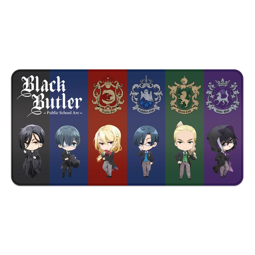 Stationery items Black Butler XXL Mousepad Chibi & Emblem 