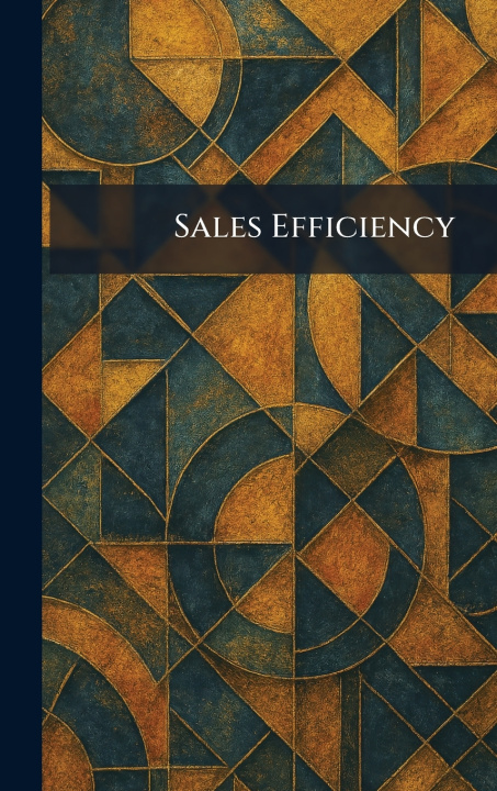 Kniha Sales Efficiency international textbook company