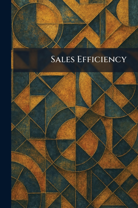 Kniha Sales Efficiency international textbook company