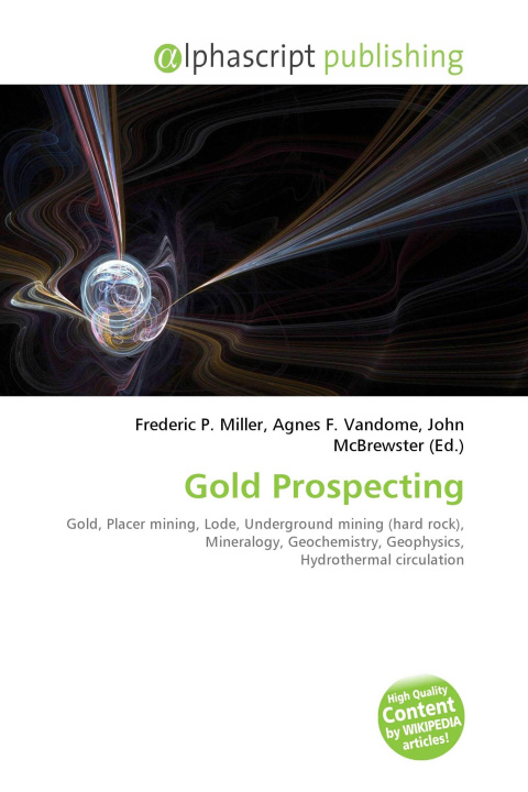 Kniha Gold Prospecting Agnes F. Vandome