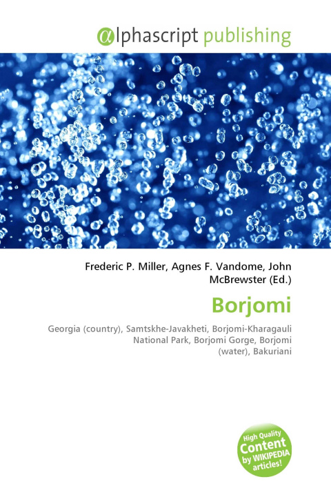 Kniha Borjomi Agnes F. Vandome