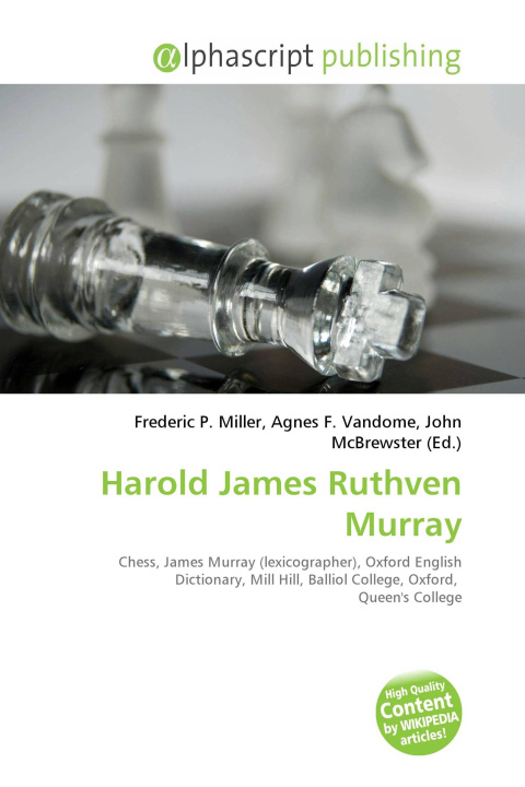 Kniha Harold James Ruthven Murray Agnes F. Vandome