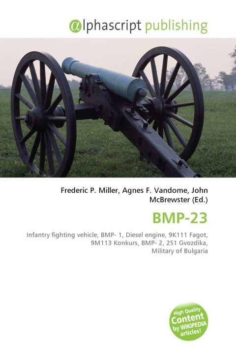 Kniha BMP-23 Agnes F. Vandome