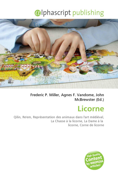 Kniha Licorne Agnes F. Vandome