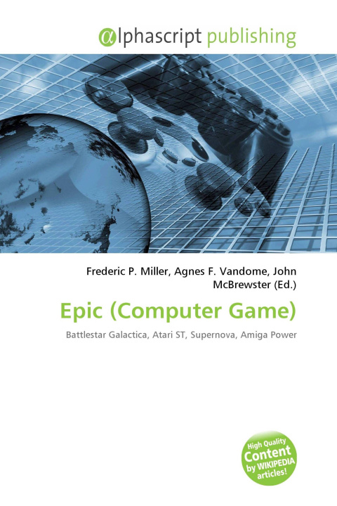 Kniha Epic (Computer Game) Agnes F. Vandome