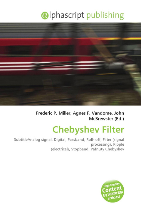Kniha Chebyshev Filter Agnes F. Vandome