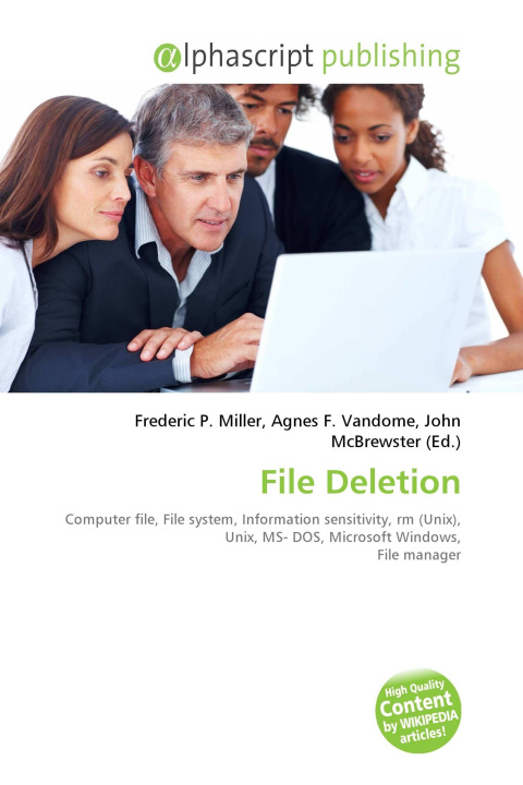 Kniha File Deletion Agnes F. Vandome