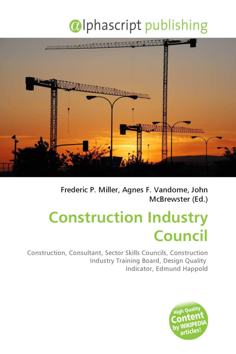 Kniha Construction Industry Council Agnes F. Vandome