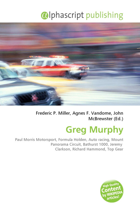 Kniha Greg Murphy Agnes F. Vandome