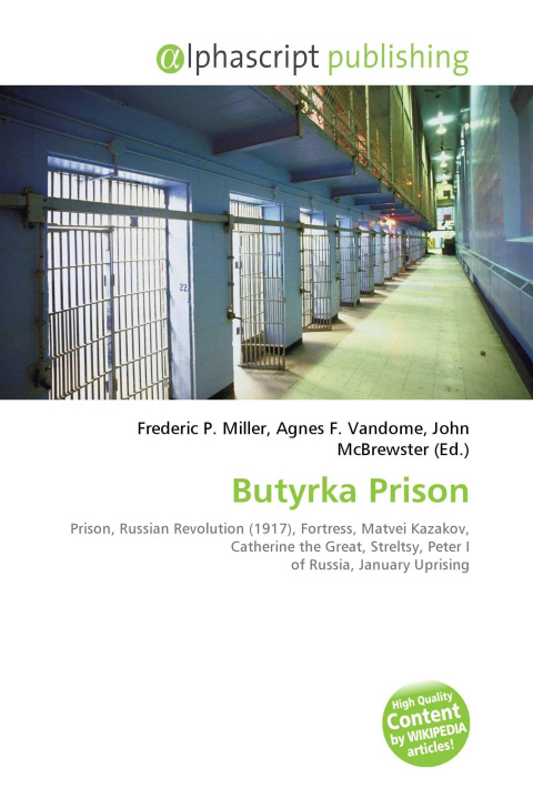 Kniha Butyrka Prison Agnes F. Vandome