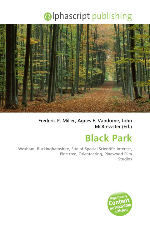 Kniha Black Park Agnes F. Vandome