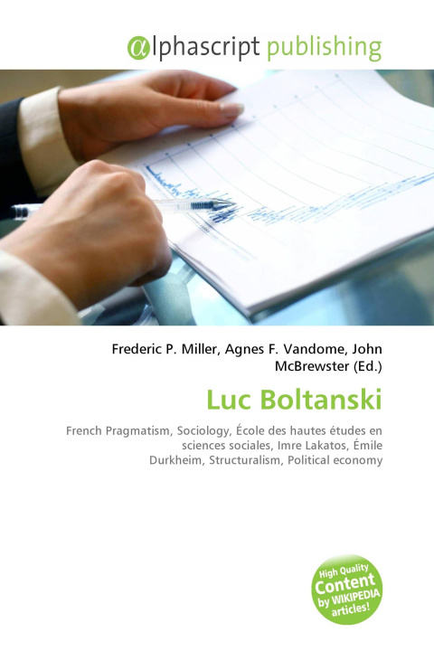 Kniha Luc Boltanski Agnes F. Vandome