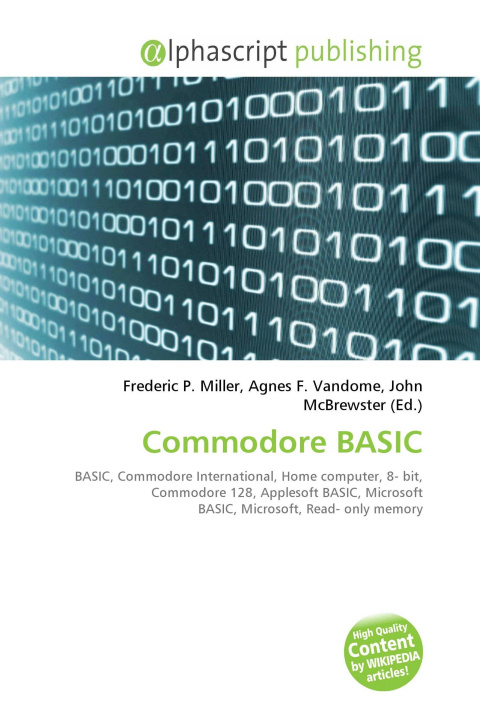 Knjiga Commodore BASIC Agnes F. Vandome