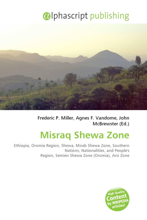Kniha Misraq Shewa Zone Agnes F. Vandome